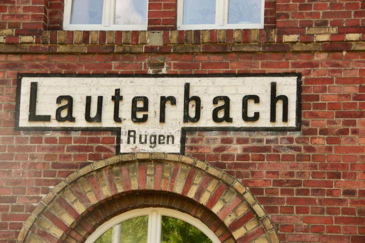 Urlaubsbahnhof-Stellwerk Lejlighed Lauterbach  Eksteriør billede